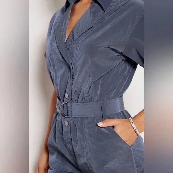 Varley• Belle Boxy Romper size medium - Picture 2 of 10